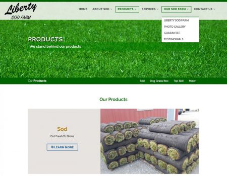Liberty Sod Farm Product Page