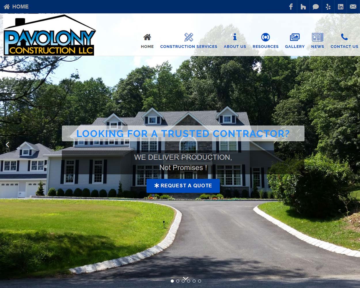 Pavolony Construction Lake Hopatcong NJ