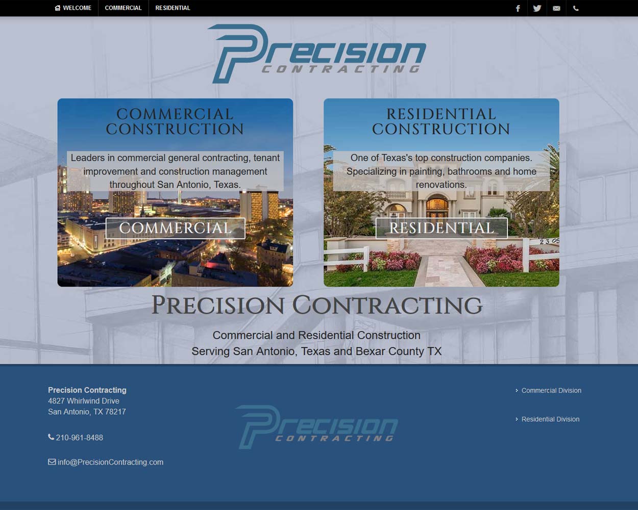 Precision Contracting San Antonio Texas