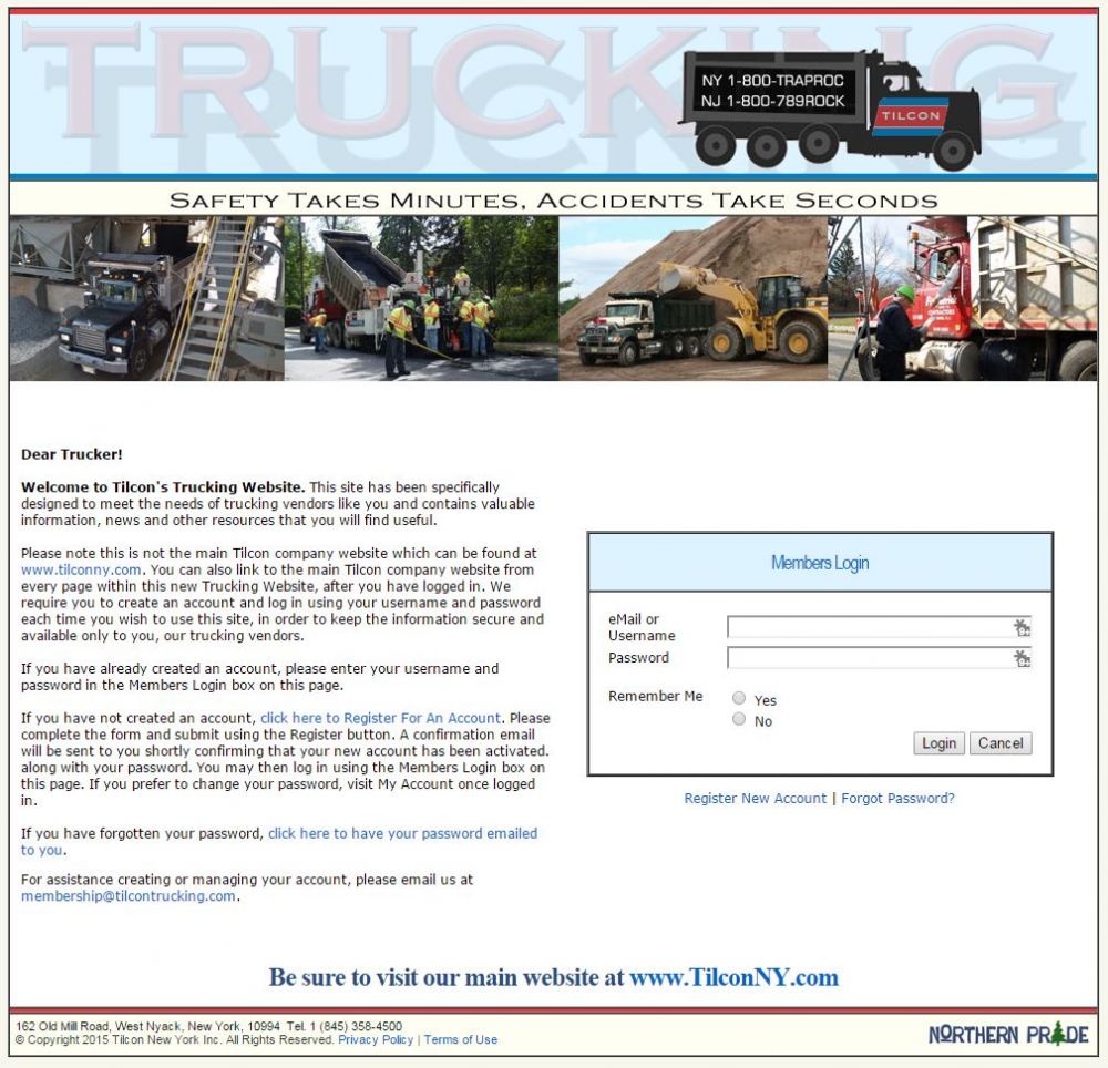 Tilcon Trucking Tilcon Trucking